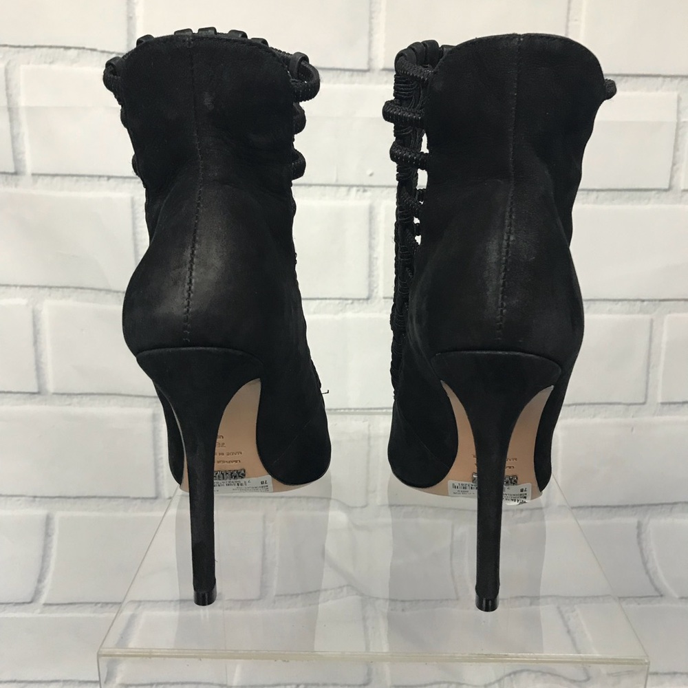 Schutz Zema Pointy Toe Caged Pump Heels 7 - Picture 5 of 8